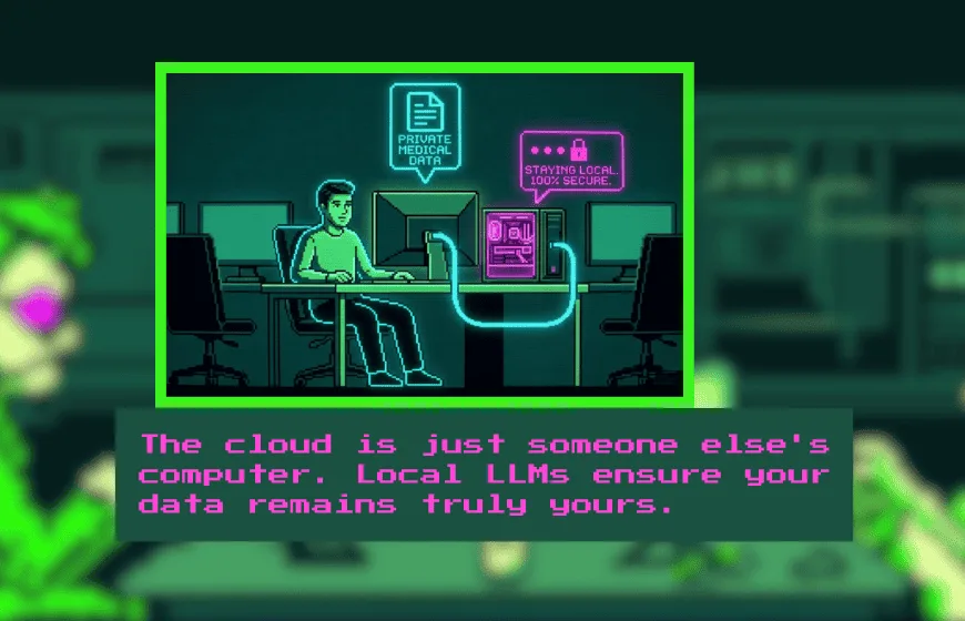 developer setting up local LLM environment